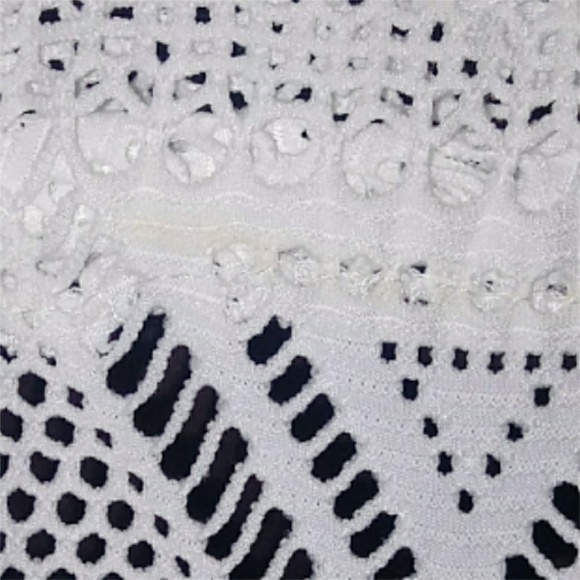 Crochet Lace Swim Cover Up - Picture 5 of 7